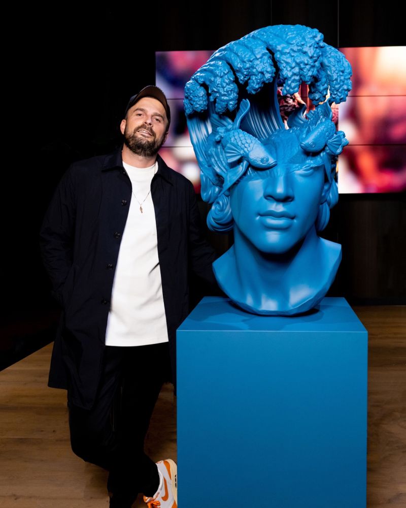 Marcel van Luit - Sculpture launch
