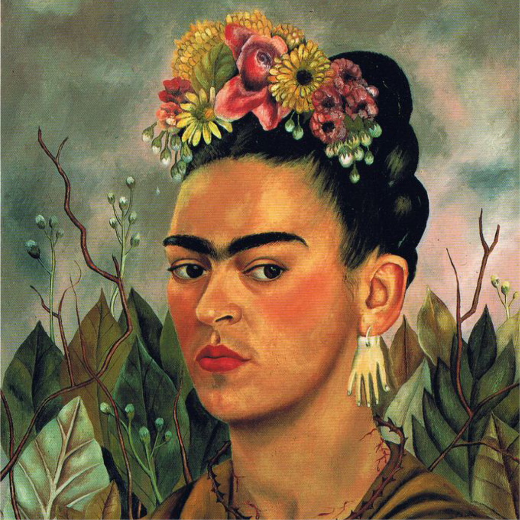 Frida - Sleutelhanger - Frida Kahlo - Kraanvogel - Pompom