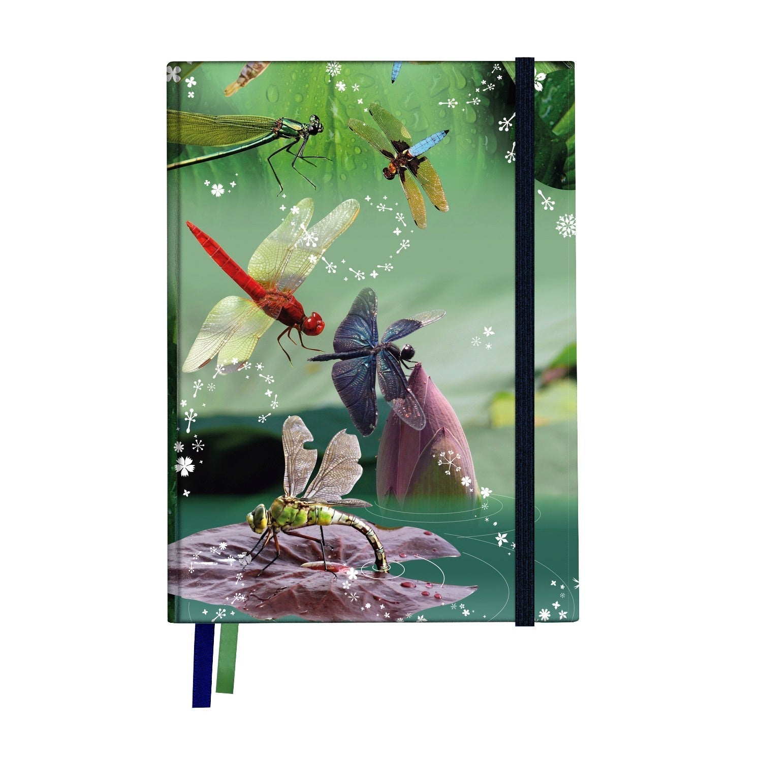 Soft touch notebook - Dragonfly - BIEN moves