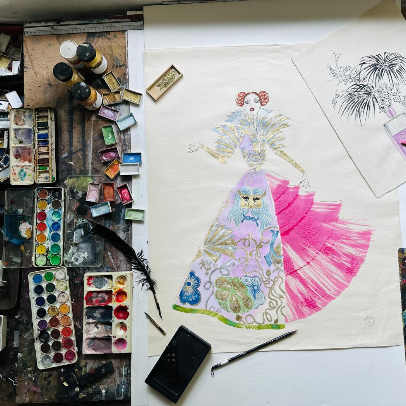 Women - Frida Kahlo - girl with a pearl earring - Drag Queen - Girl dressed in blue - Mata Hari - Aletta Jacobs