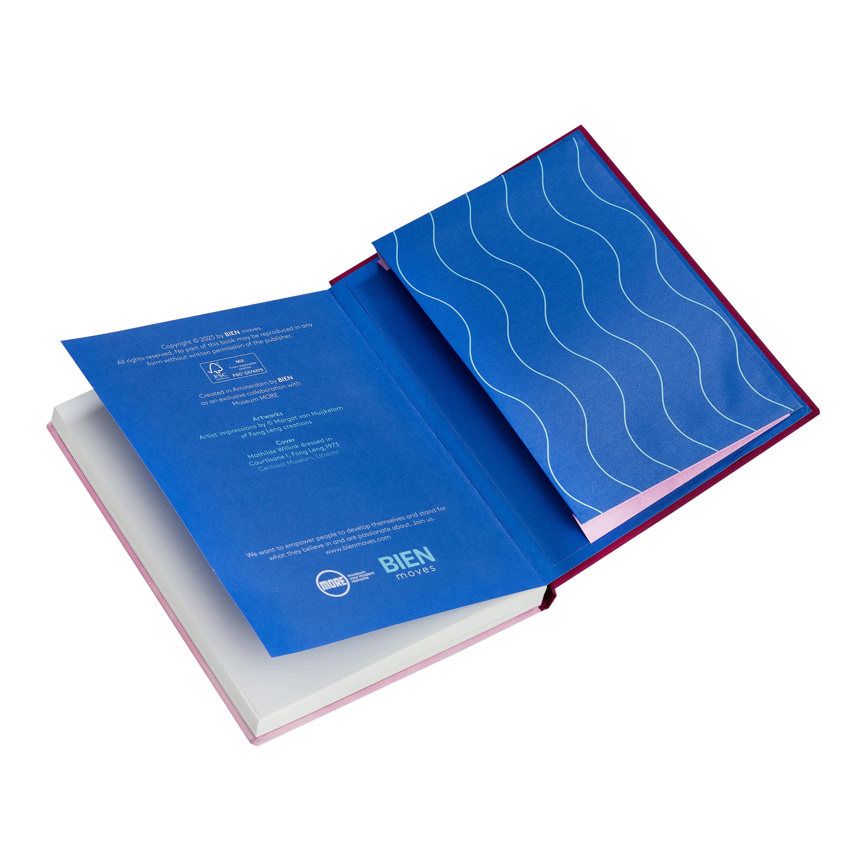 Notebook Satin/Cotton Courtisane - Mathilde Willink