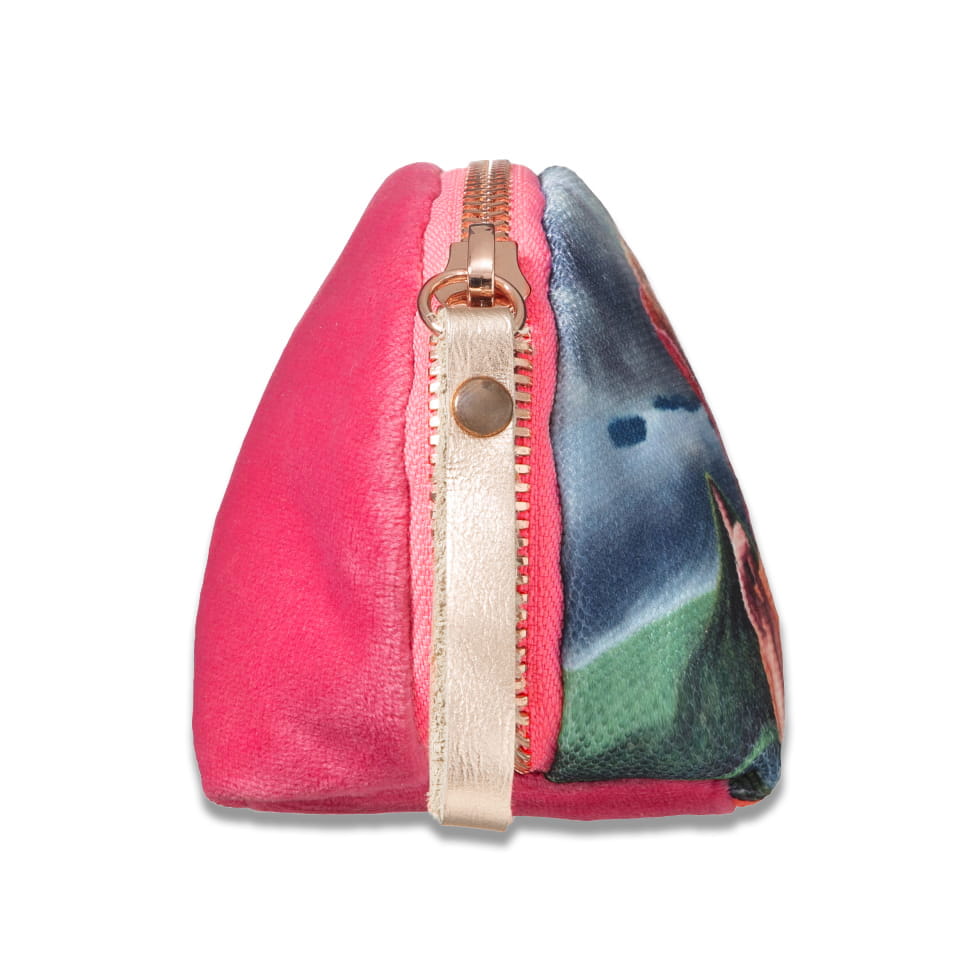 Klein etui fluweel/satijn-nylon - Mathilde Willink