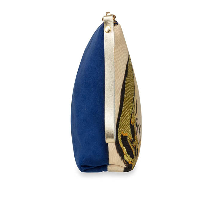 Large Pouch in Cotton/Velvet with Le Rimmel - Kees van Dongen