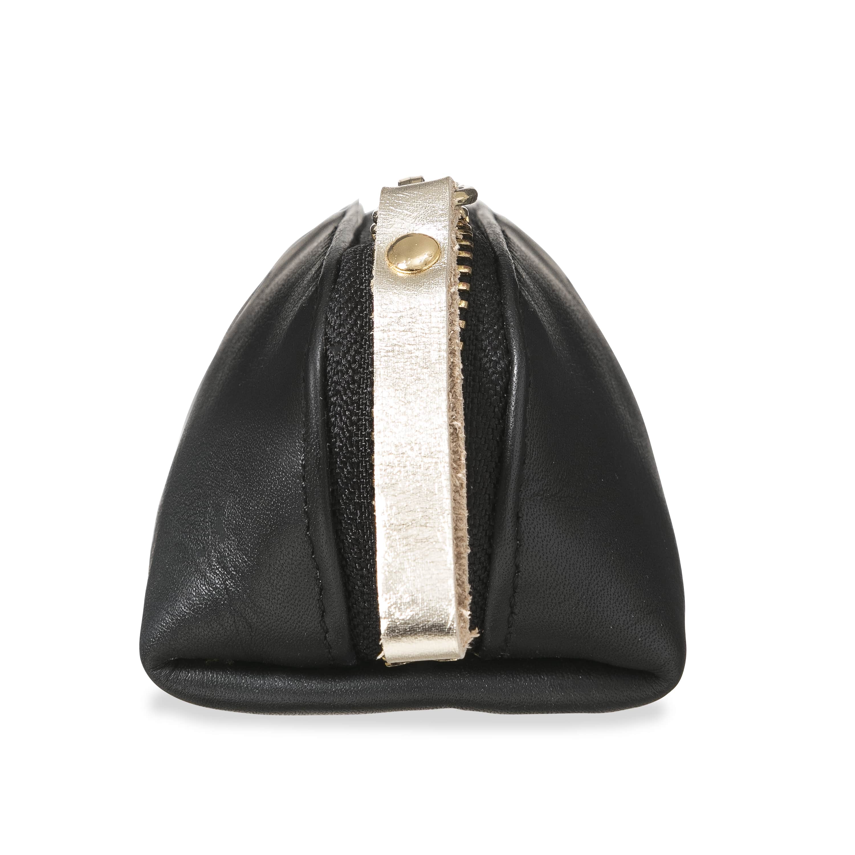 Leather pencil case black - "dream do dare" - BIEN moves