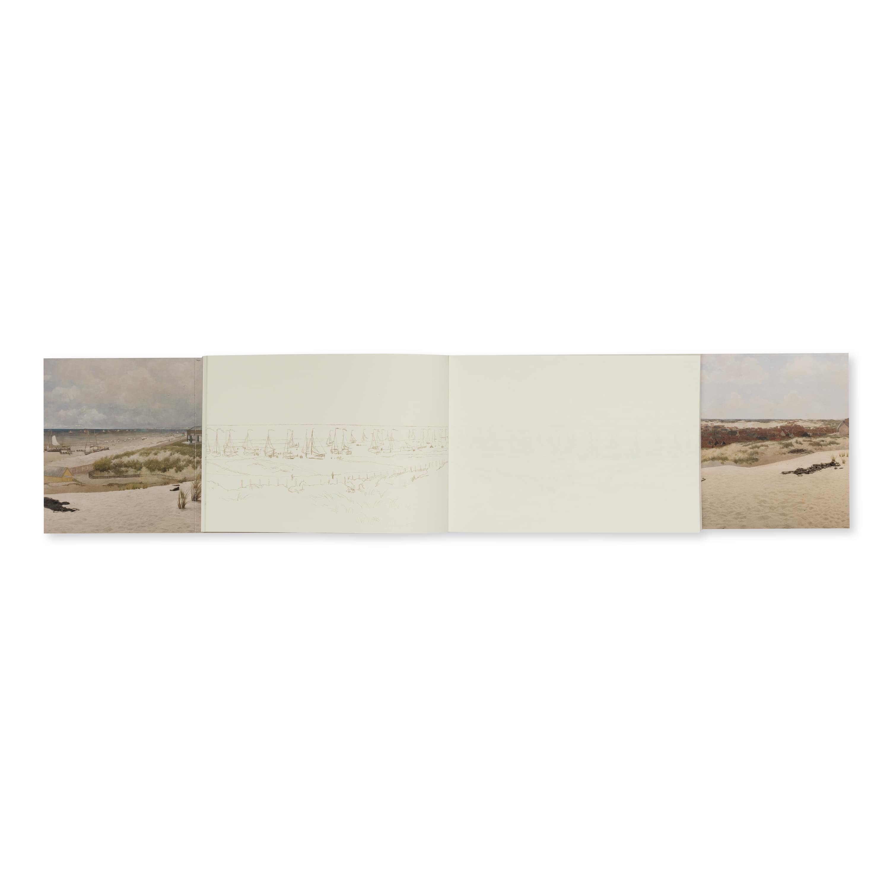 Schetsboek Panorama van Scheveningen - Hendrik Mesdag