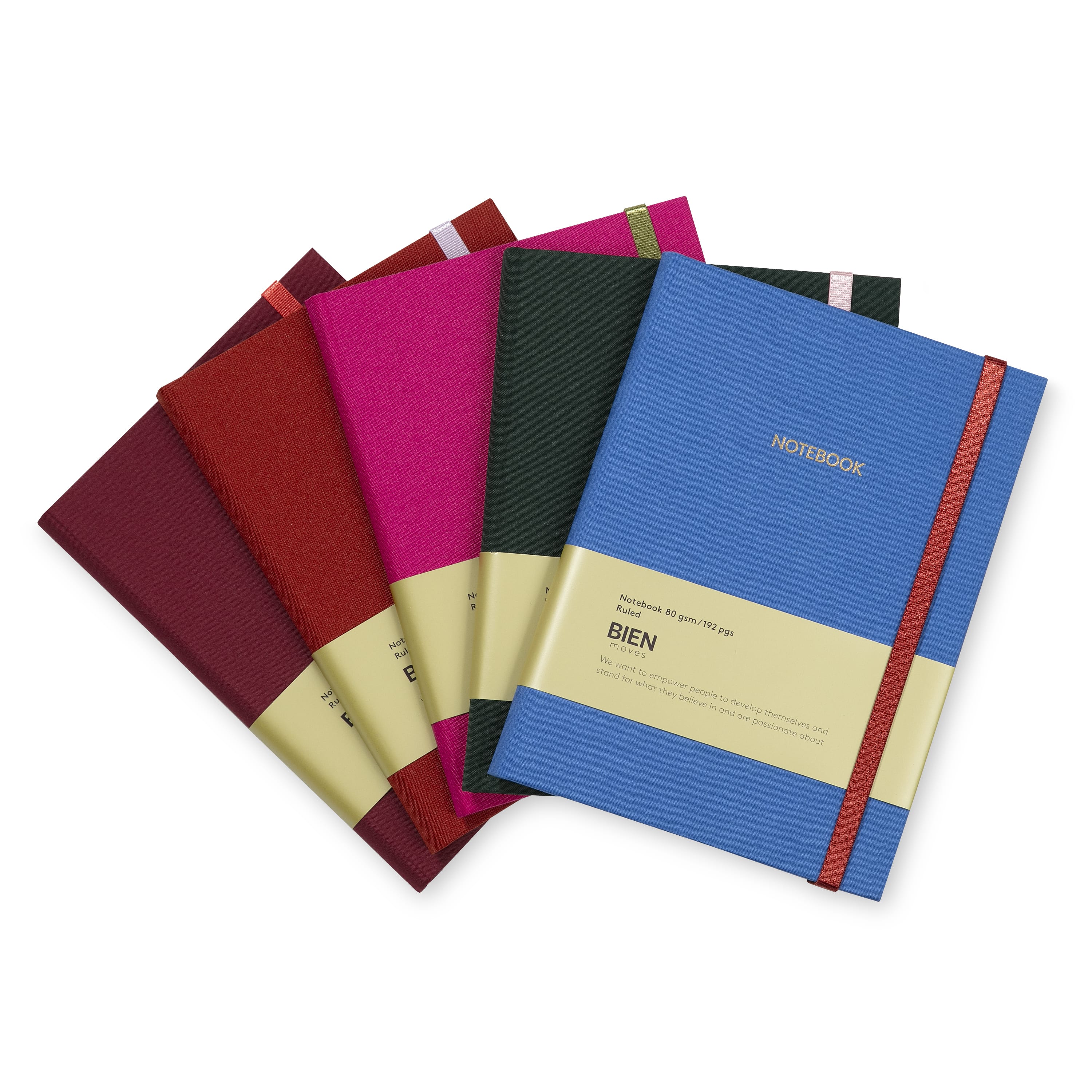 Notebook Fashion Basic Cotton/Satin in Dark Green