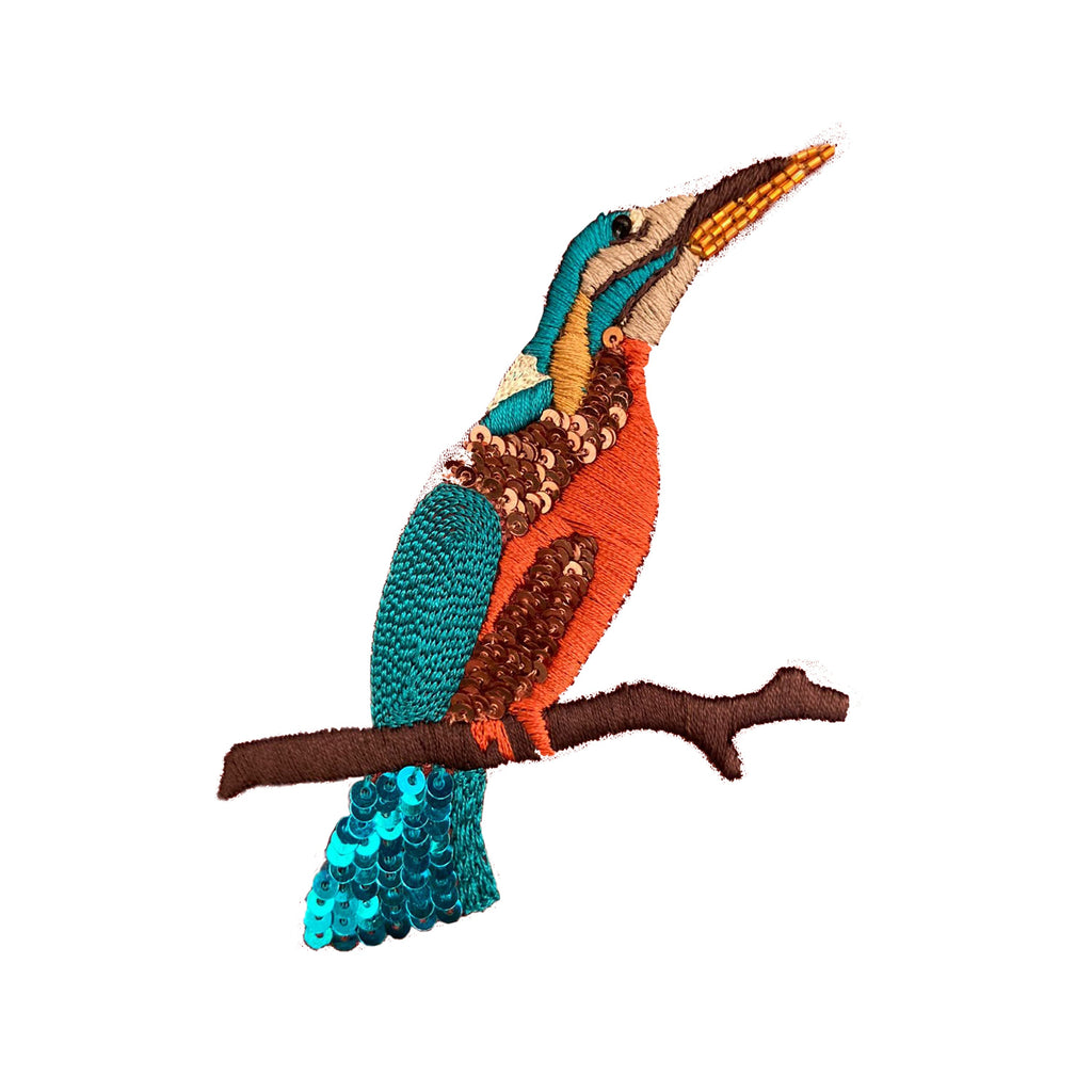 Embroidery Patch - Kingfisher - BIEN moves