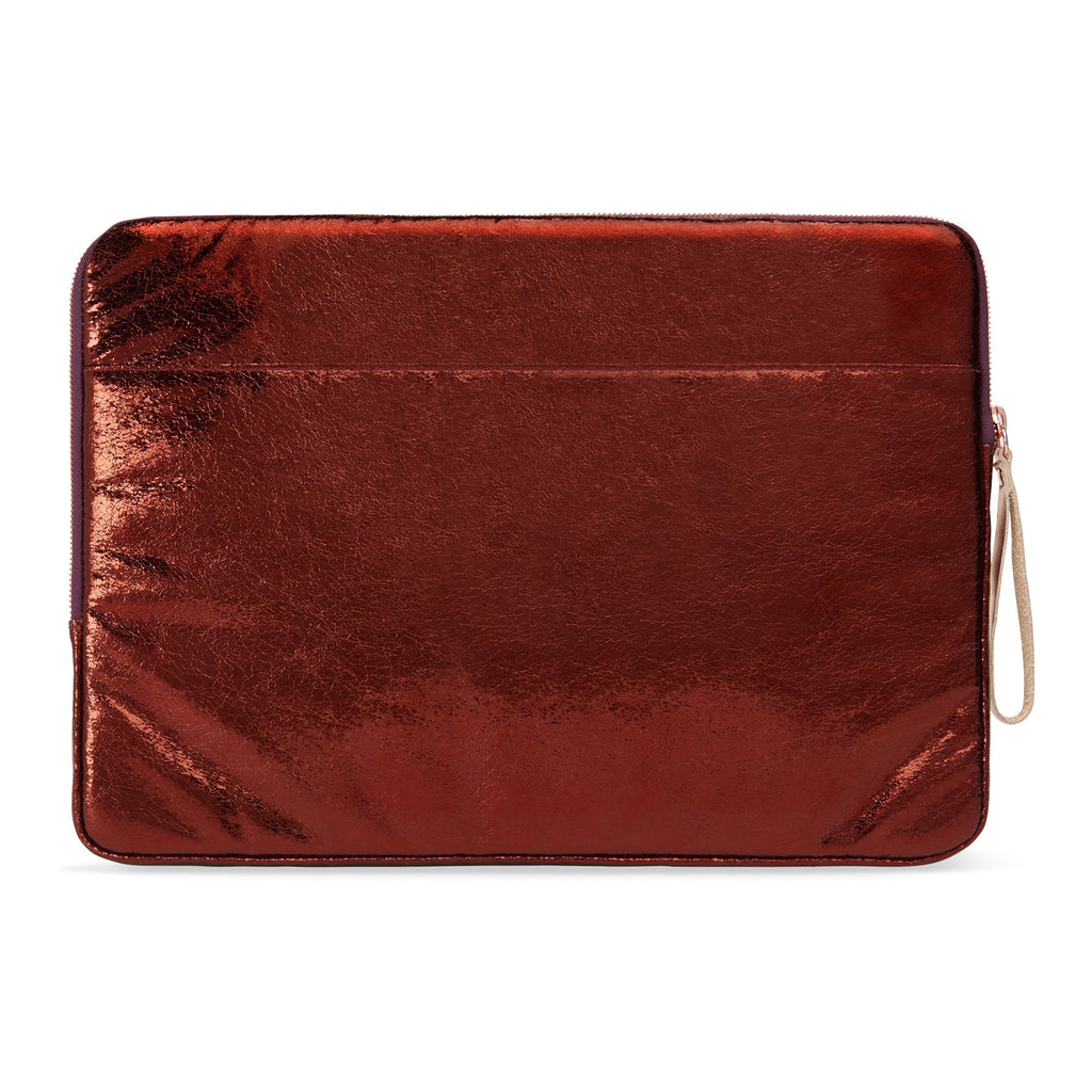 Laptop case 13-inch - Metallic burgundy - BIEN moves