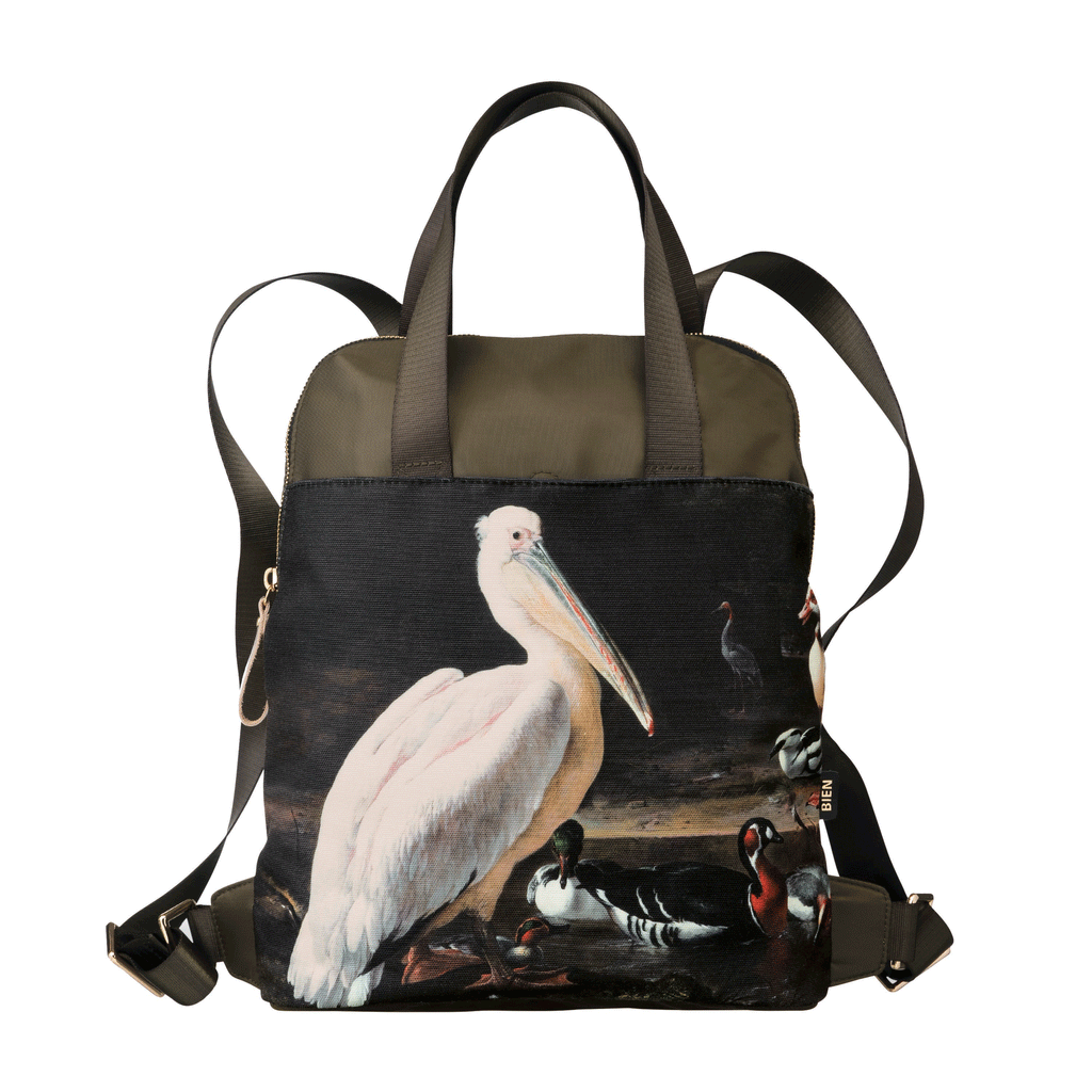 Backpack - Pelican & birds - BIEN moves