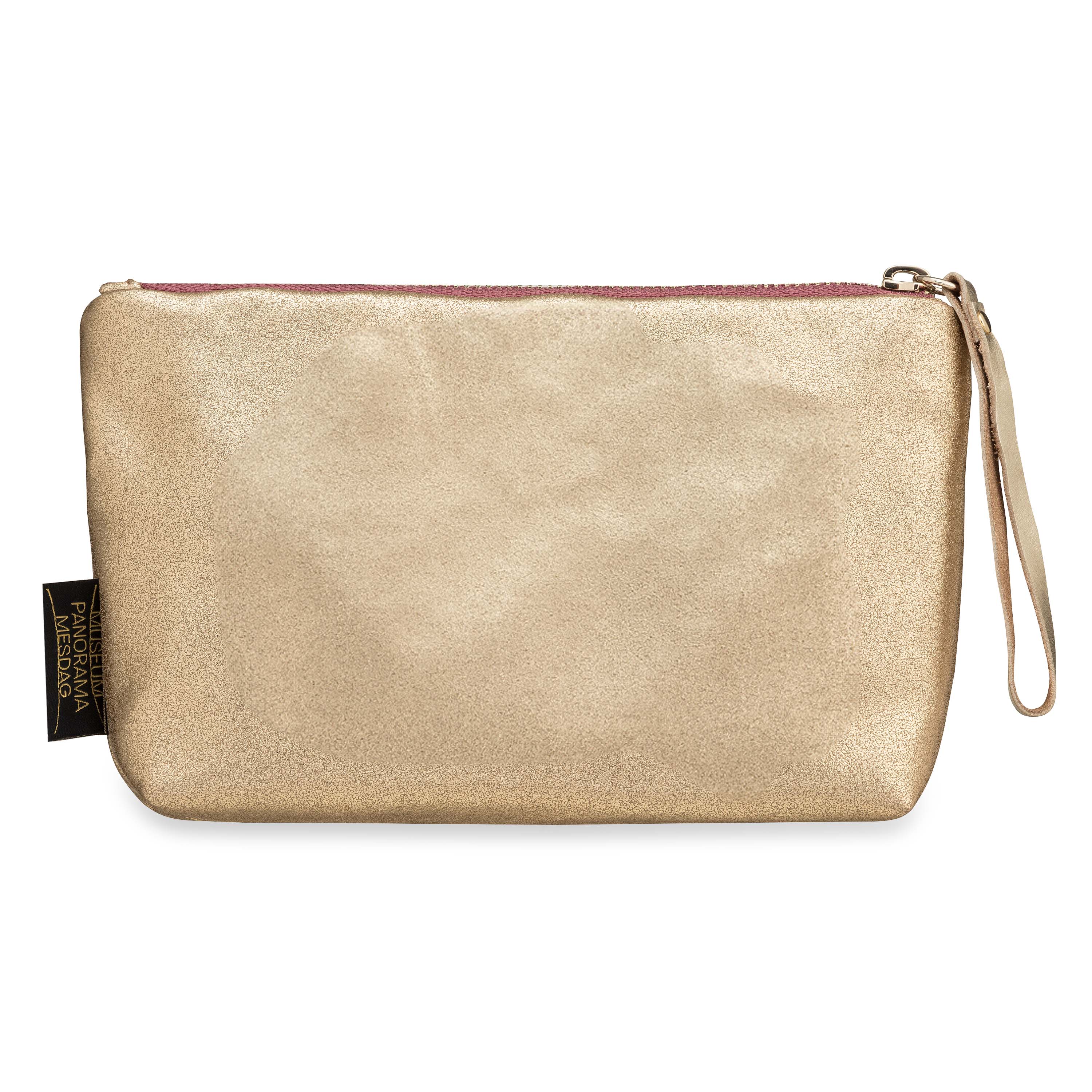 Large Pouch with Chrysant Embroidery - Sientje Mesdag